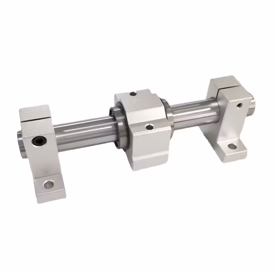 アルミ合金スライドブロック Dia12 クロームリニアシャフトサポート