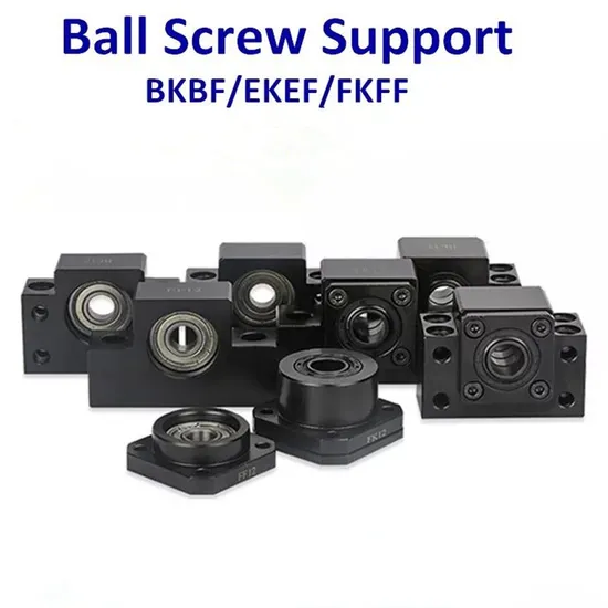 S45c Shac Factory の CNC マシン用最高品質のボールねじサポート